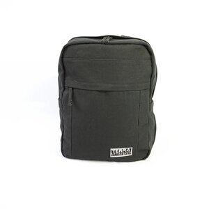 Terra Thread 100% Organic Cotton Backpack - Charcoal NWT